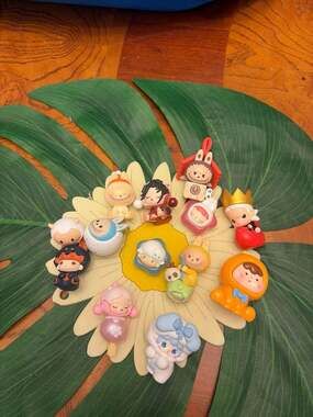 Lot of 13 Pop Mart Pop Bean Mini Mystery Figures Various Series